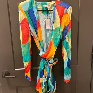 We Wore What (WWW) Wrap Dress, new with tags